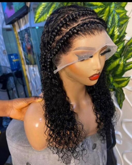 Full frontal 💯 HH curly wig